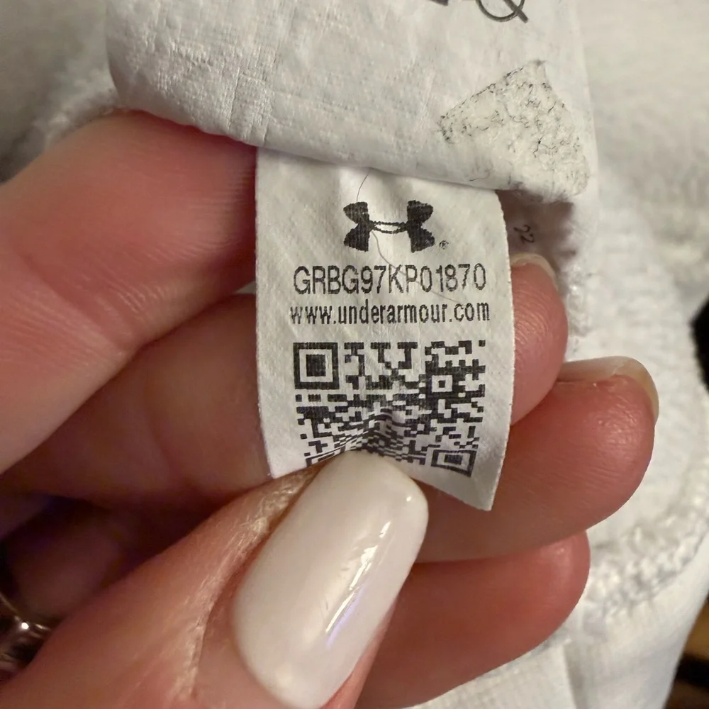 Under Armour Men's White Hoodie